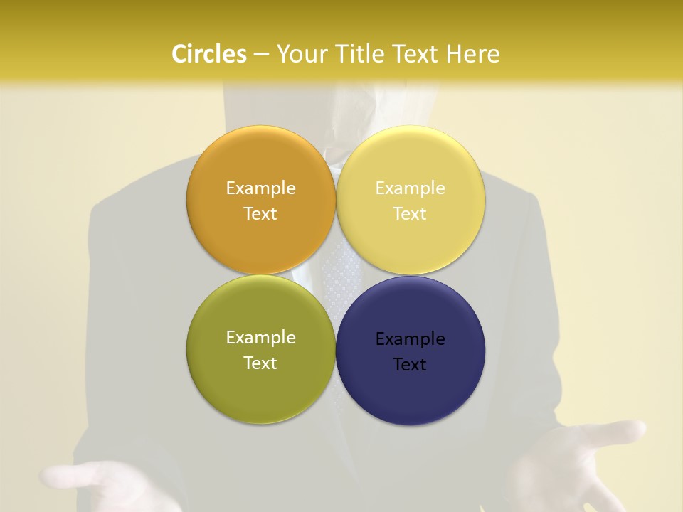 Hiding Person Finance PowerPoint Template