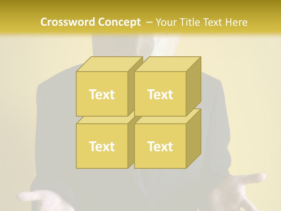 Hiding Person Finance PowerPoint Template