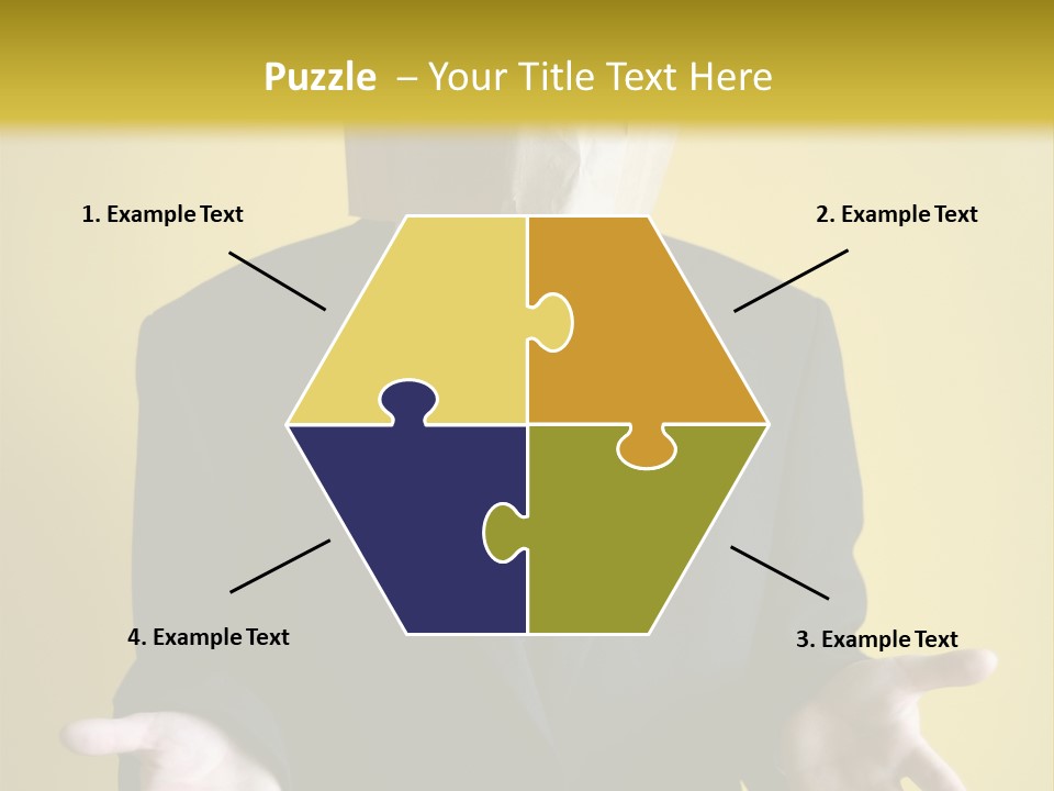 Hiding Person Finance PowerPoint Template