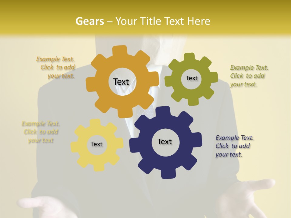 Hiding Person Finance PowerPoint Template