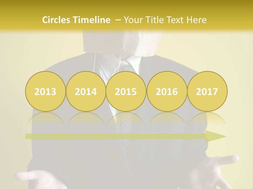 Hiding Person Finance PowerPoint Template