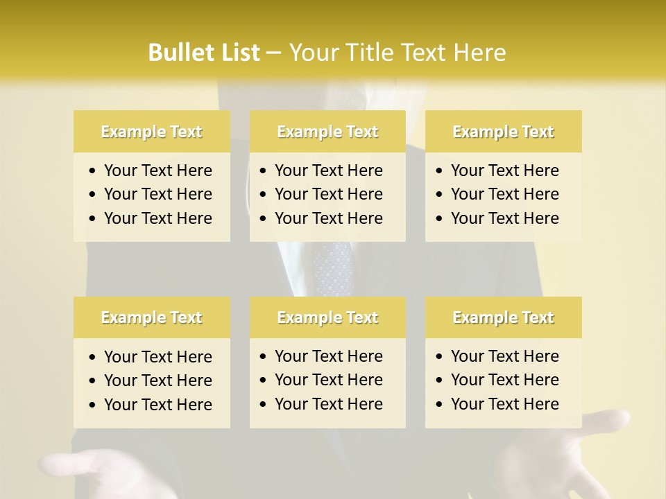 Hiding Person Finance PowerPoint Template