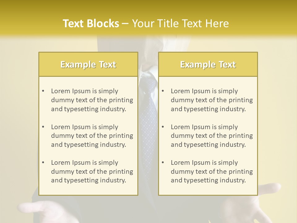 Hiding Person Finance PowerPoint Template