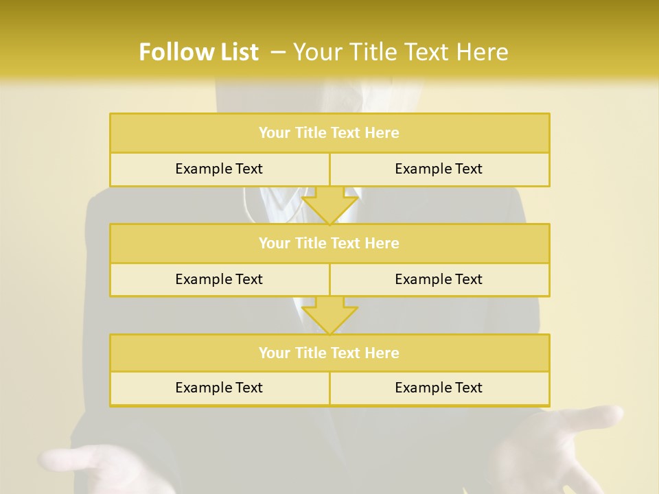 Hiding Person Finance PowerPoint Template