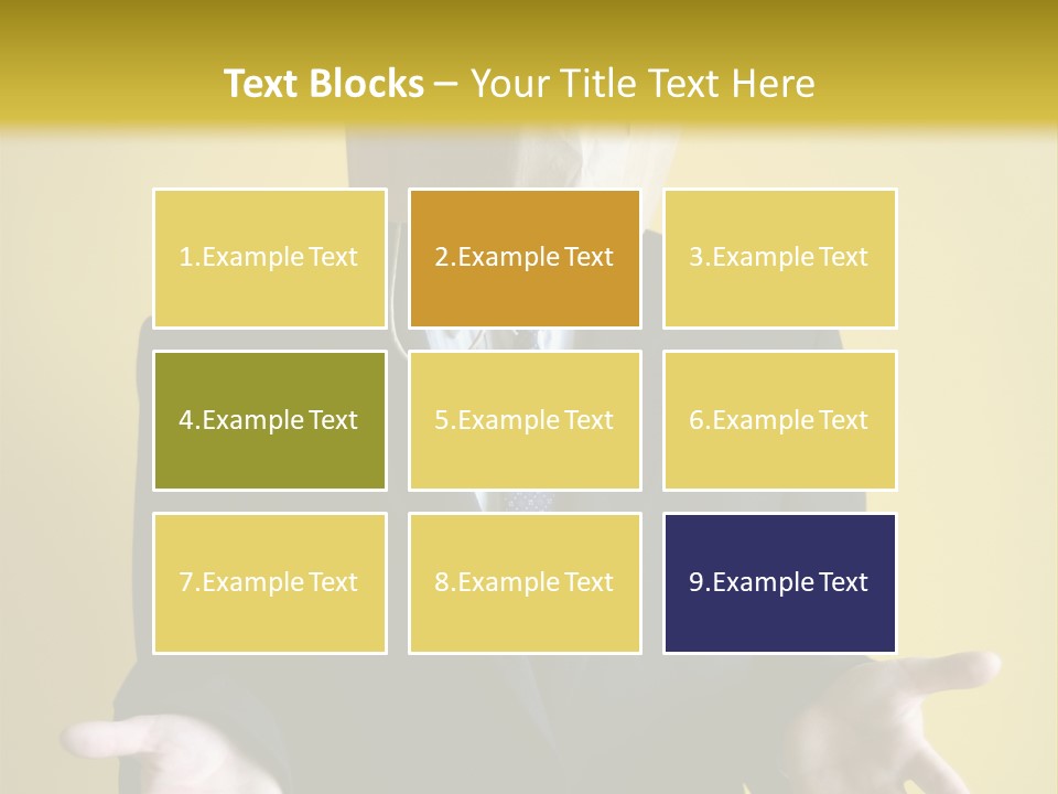 Hiding Person Finance PowerPoint Template