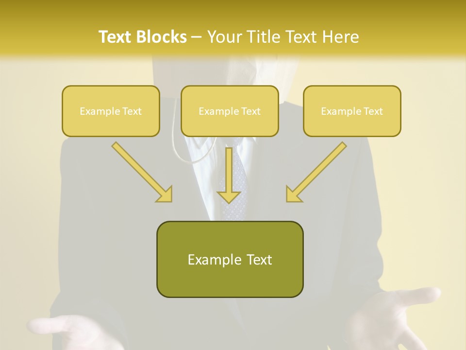 Hiding Person Finance PowerPoint Template