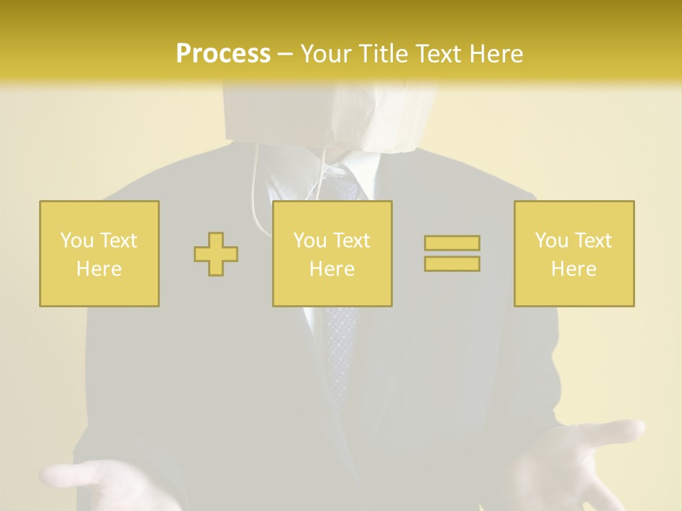 Hiding Person Finance PowerPoint Template