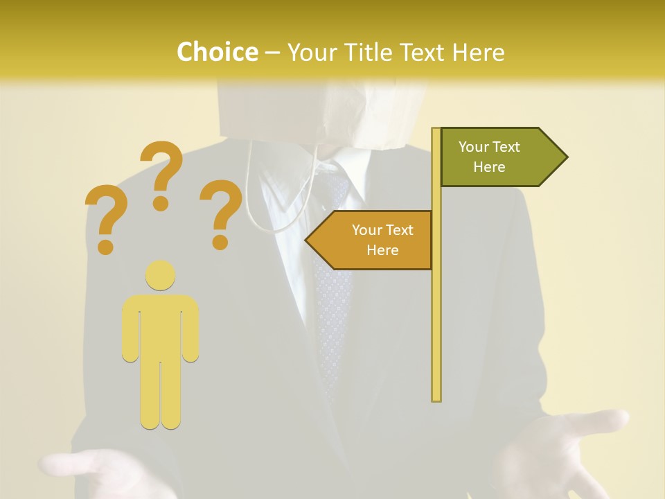 Hiding Person Finance PowerPoint Template
