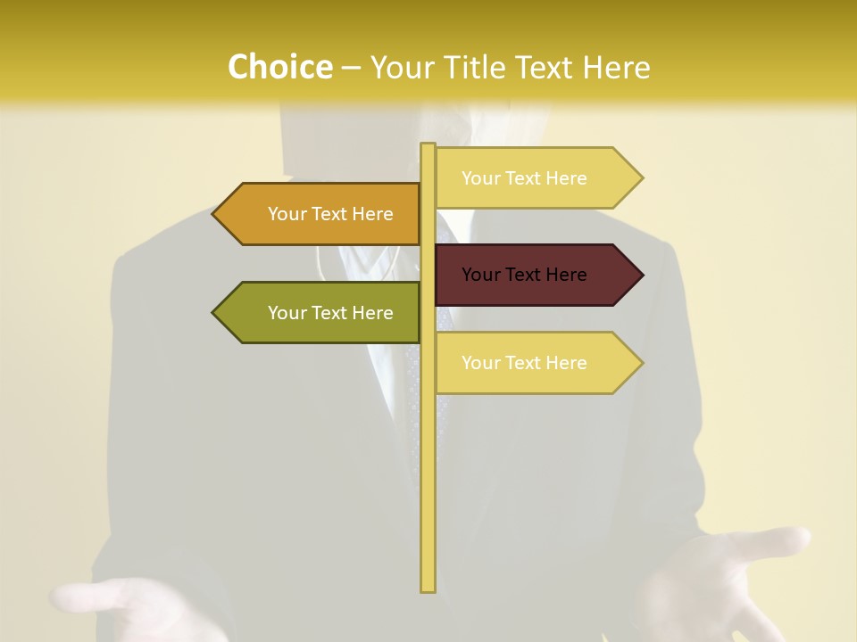 Hiding Person Finance PowerPoint Template