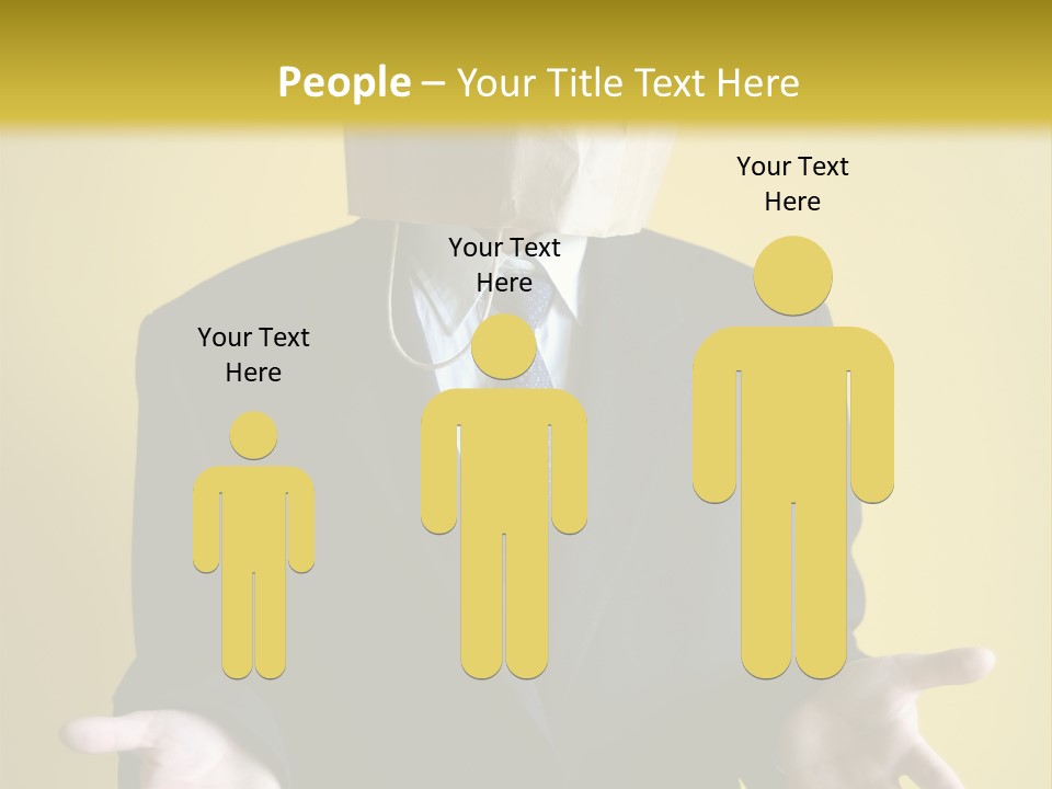Hiding Person Finance PowerPoint Template