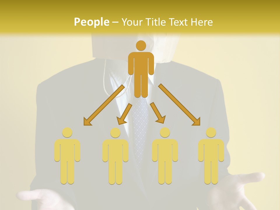 Hiding Person Finance PowerPoint Template