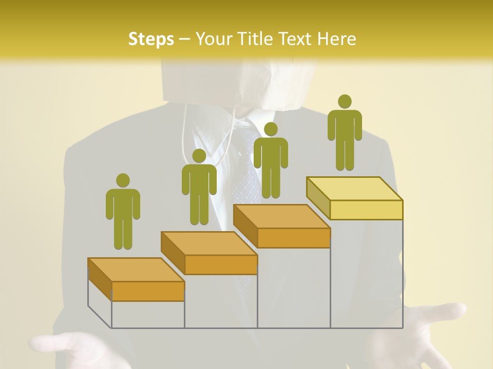 Hiding Person Finance PowerPoint Template