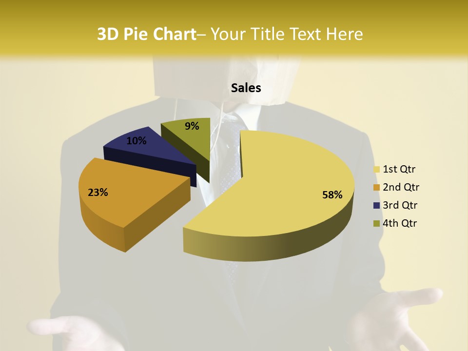 Hiding Person Finance PowerPoint Template