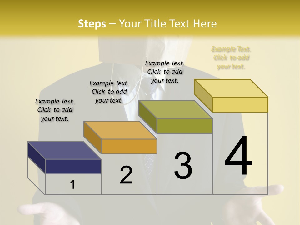 Hiding Person Finance PowerPoint Template