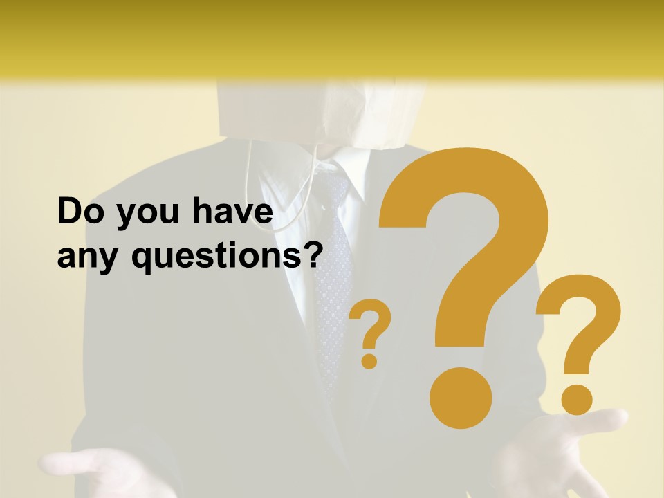 Hiding Person Finance PowerPoint Template