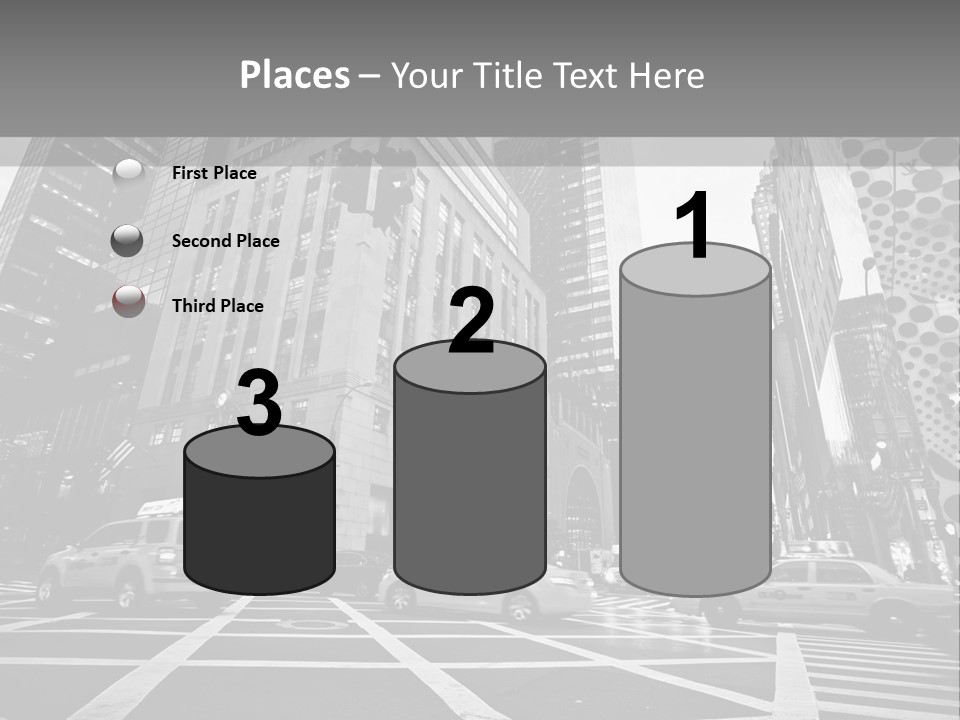 Fifth Avenue Shop Tourist PowerPoint Template