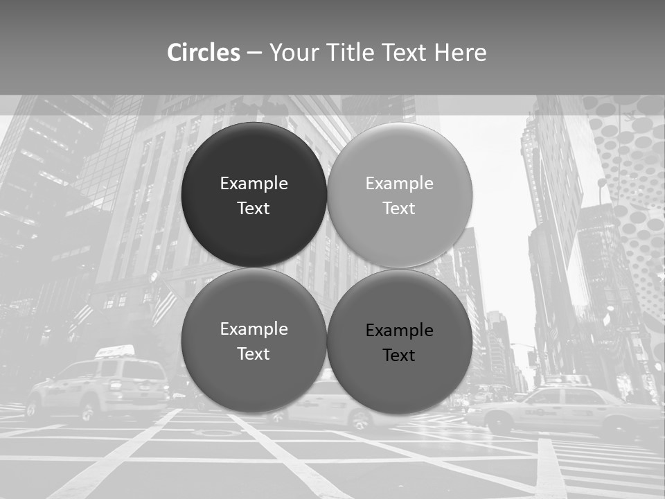 Fifth Avenue Shop Tourist PowerPoint Template