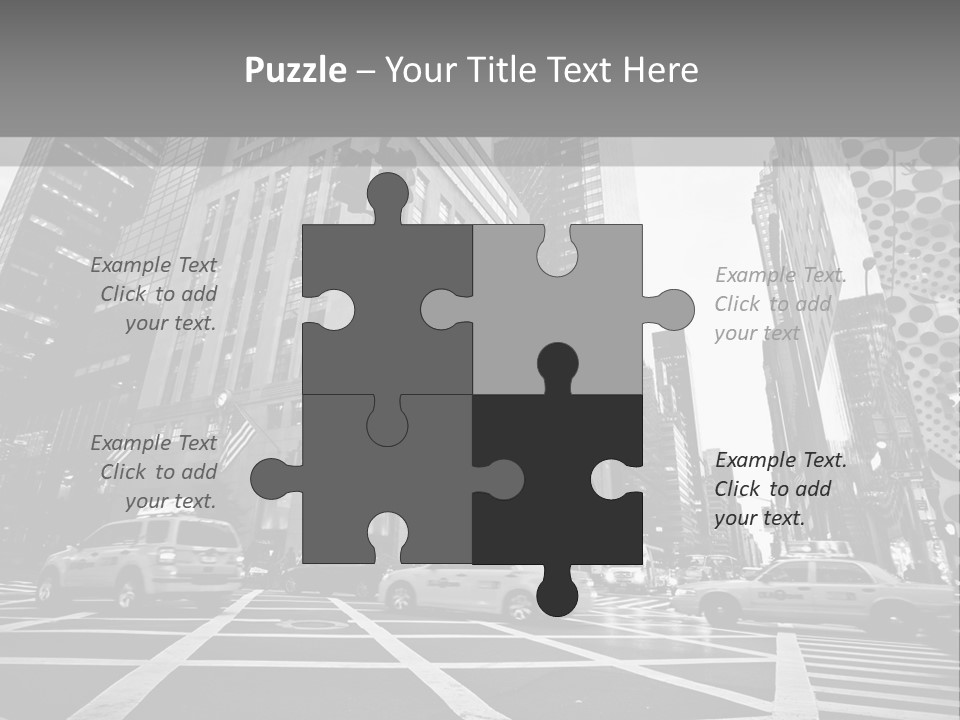 Fifth Avenue Shop Tourist PowerPoint Template