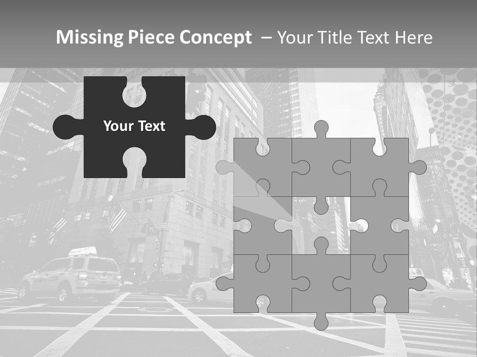 Fifth Avenue Shop Tourist PowerPoint Template