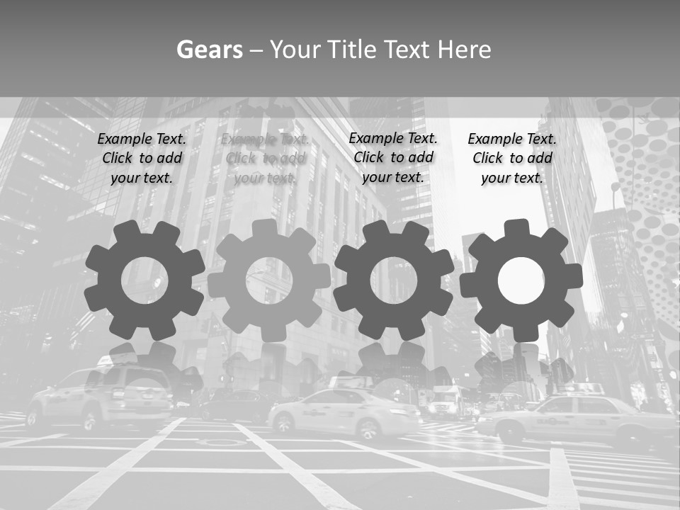 Fifth Avenue Shop Tourist PowerPoint Template