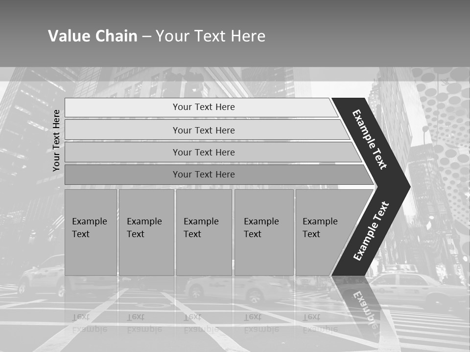 Fifth Avenue Shop Tourist PowerPoint Template