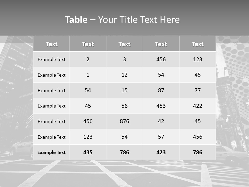 Fifth Avenue Shop Tourist PowerPoint Template