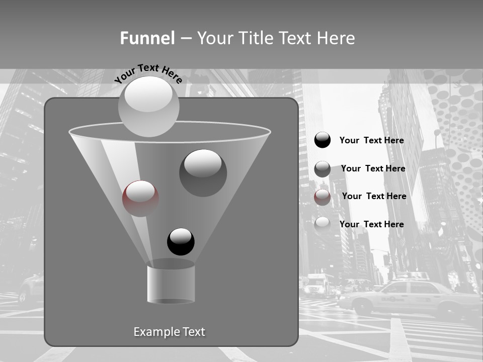 Fifth Avenue Shop Tourist PowerPoint Template