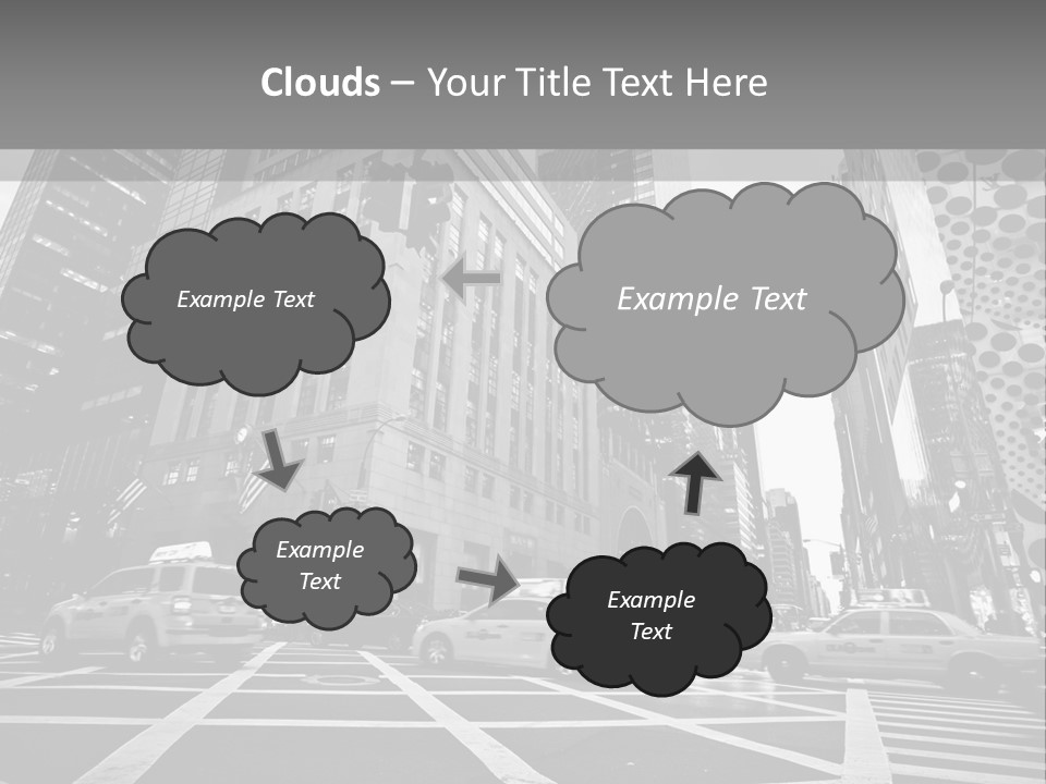 Fifth Avenue Shop Tourist PowerPoint Template