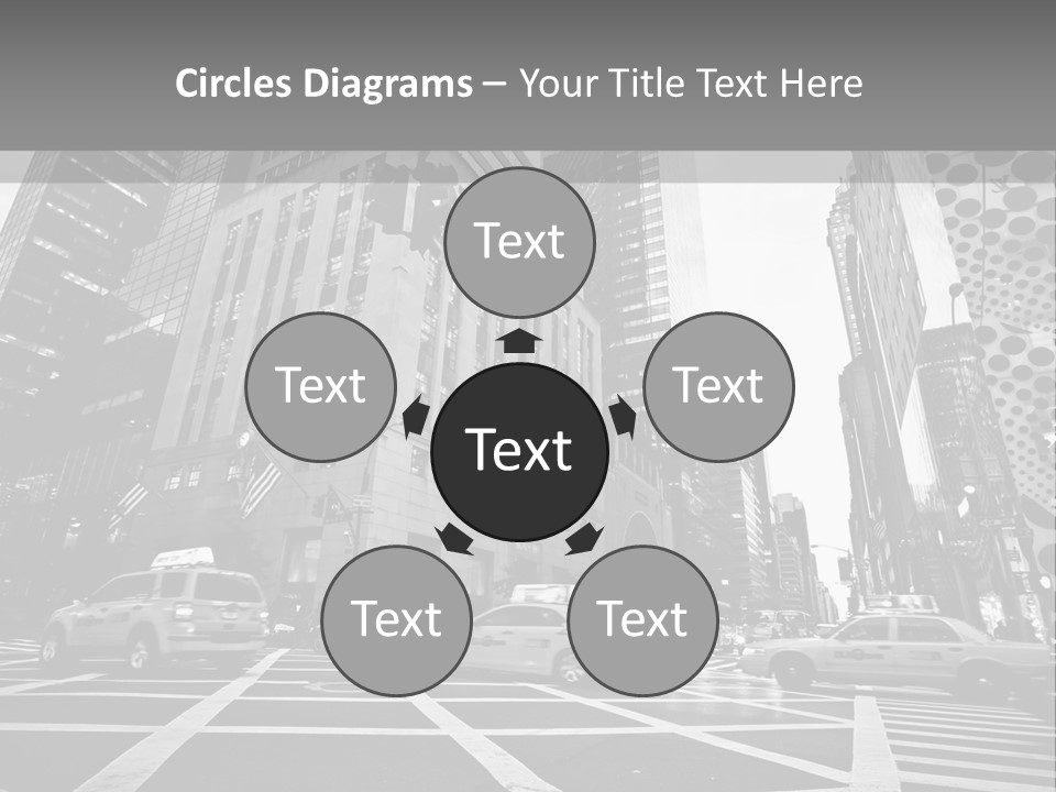 Fifth Avenue Shop Tourist PowerPoint Template