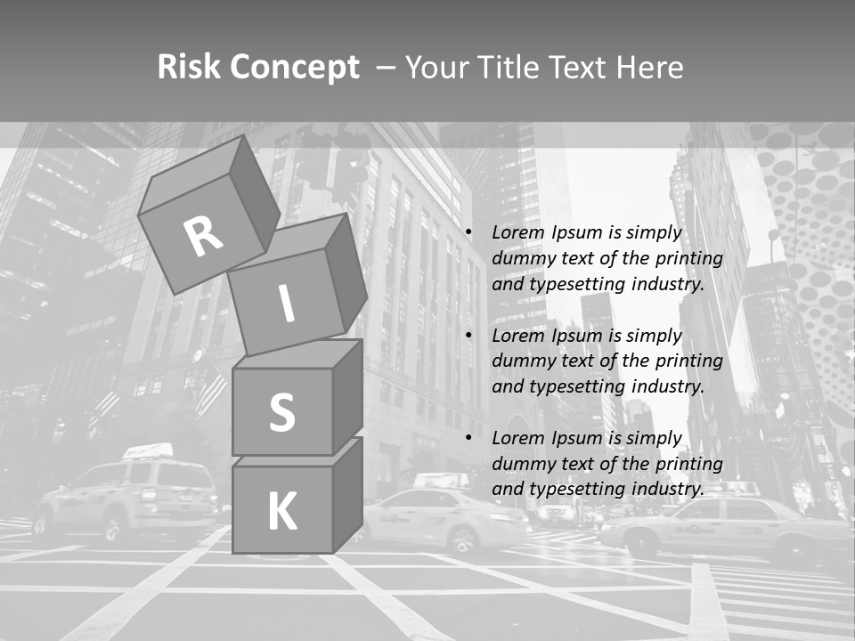 Fifth Avenue Shop Tourist PowerPoint Template