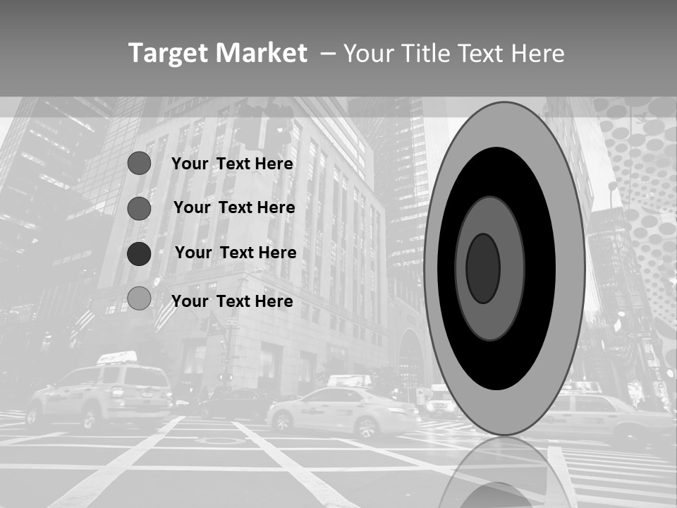 Fifth Avenue Shop Tourist PowerPoint Template