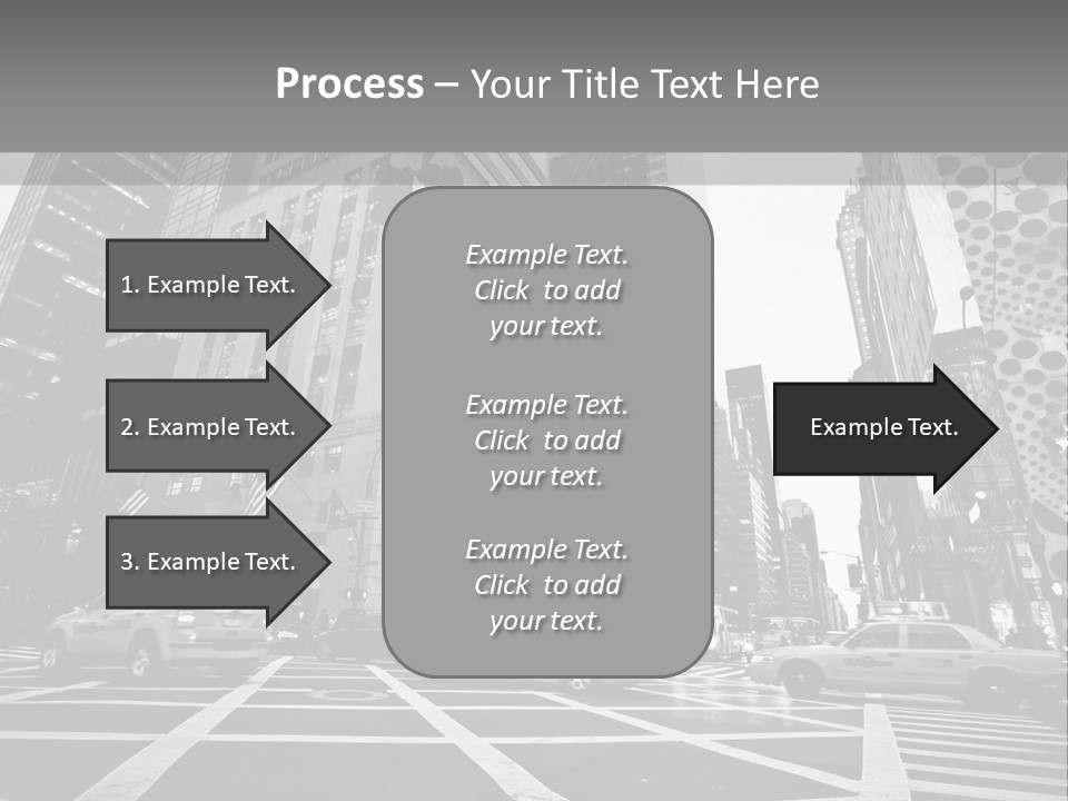 Fifth Avenue Shop Tourist PowerPoint Template