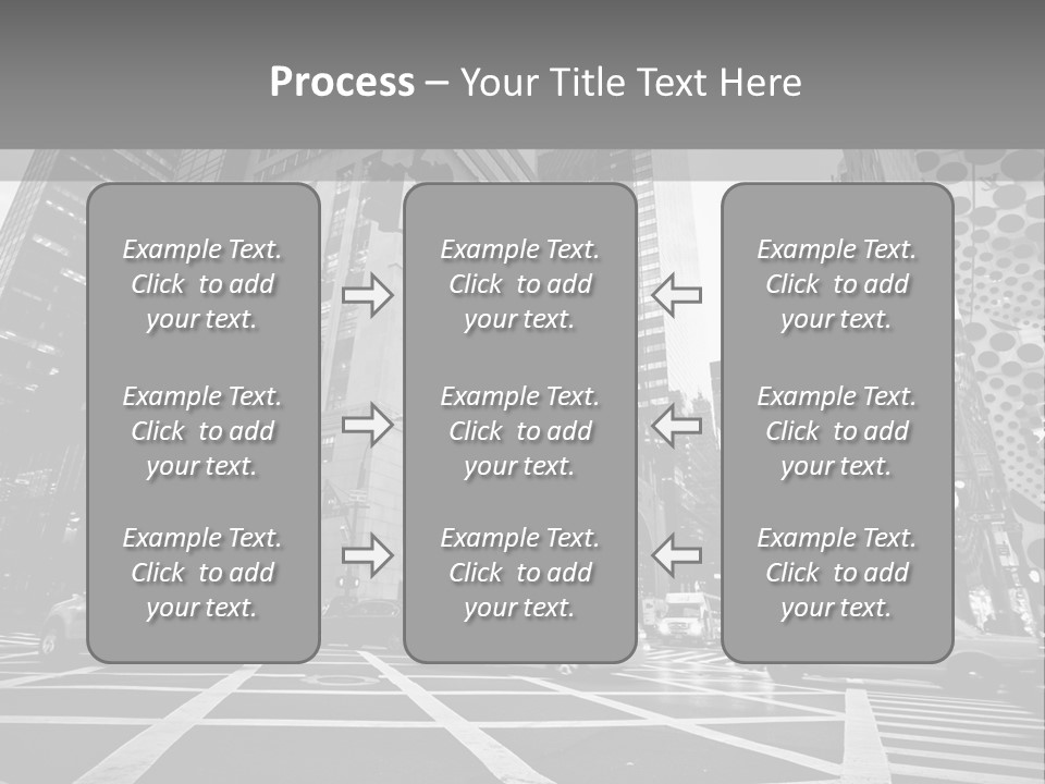 Fifth Avenue Shop Tourist PowerPoint Template