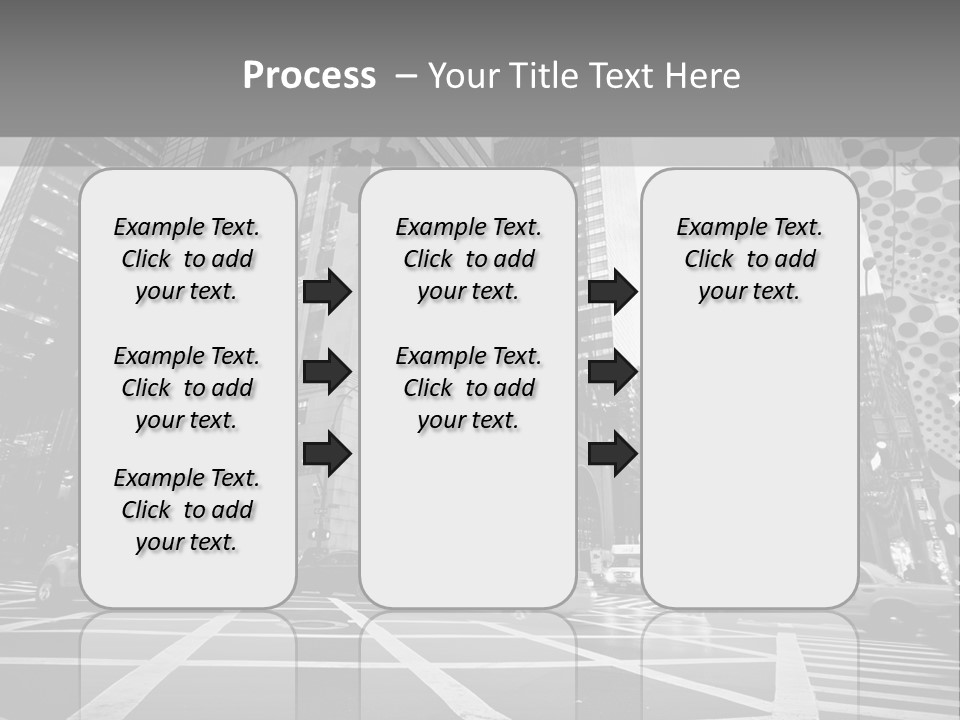 Fifth Avenue Shop Tourist PowerPoint Template