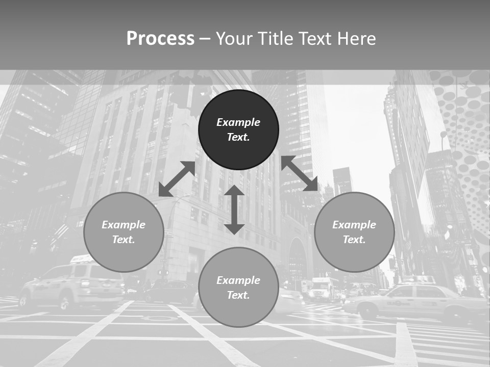 Fifth Avenue Shop Tourist PowerPoint Template