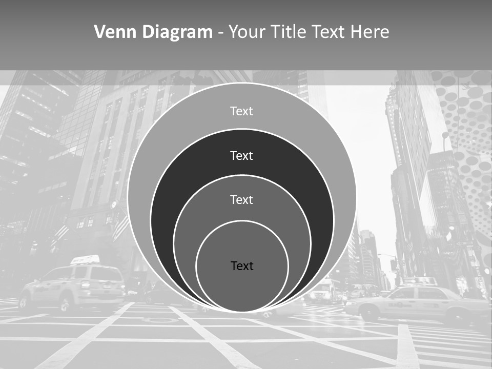 Fifth Avenue Shop Tourist PowerPoint Template