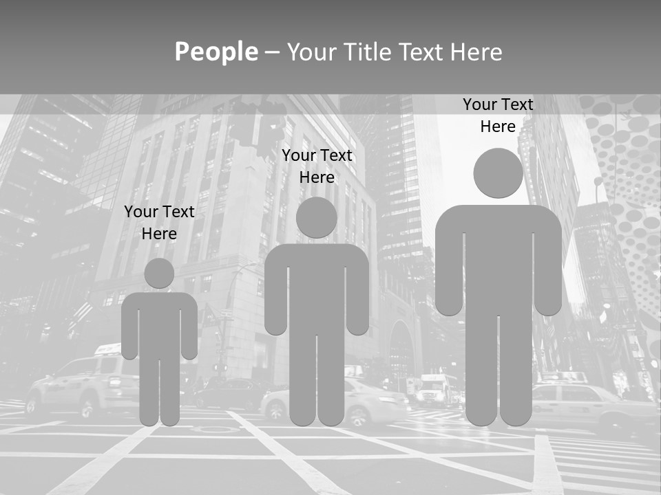 Fifth Avenue Shop Tourist PowerPoint Template