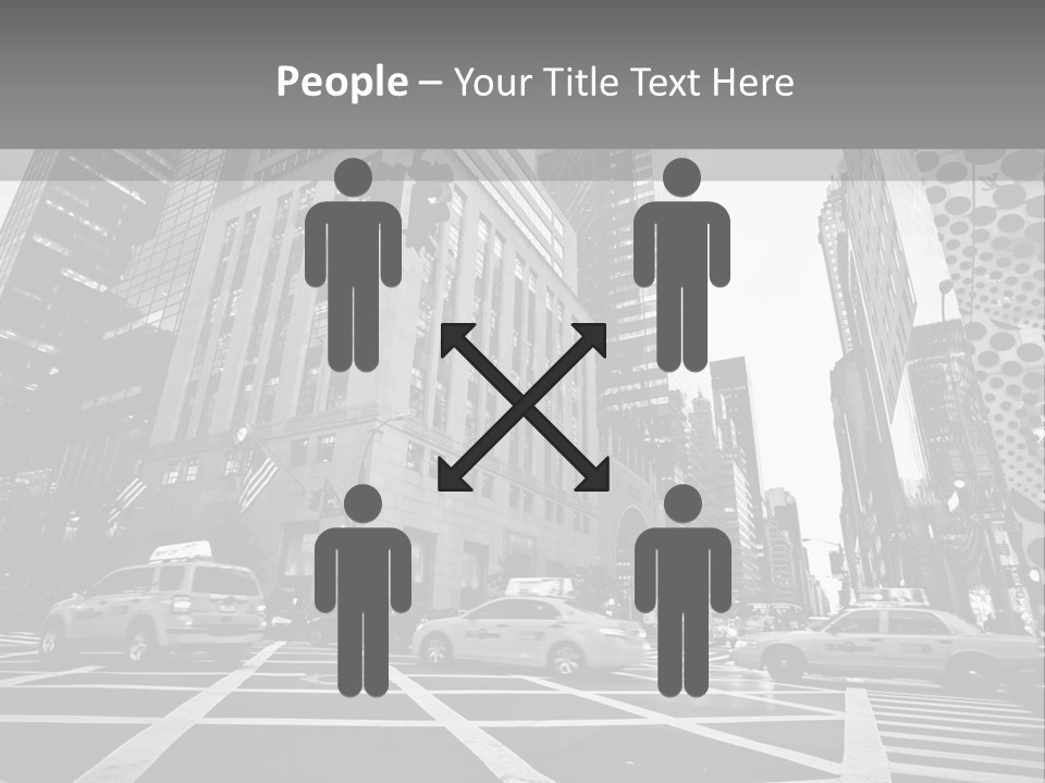 Fifth Avenue Shop Tourist PowerPoint Template