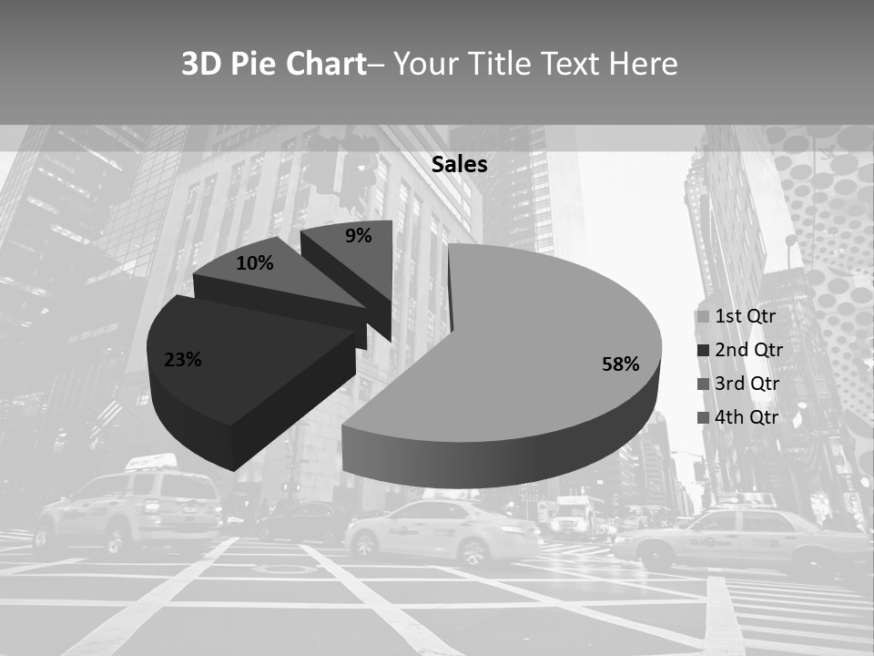 Fifth Avenue Shop Tourist PowerPoint Template