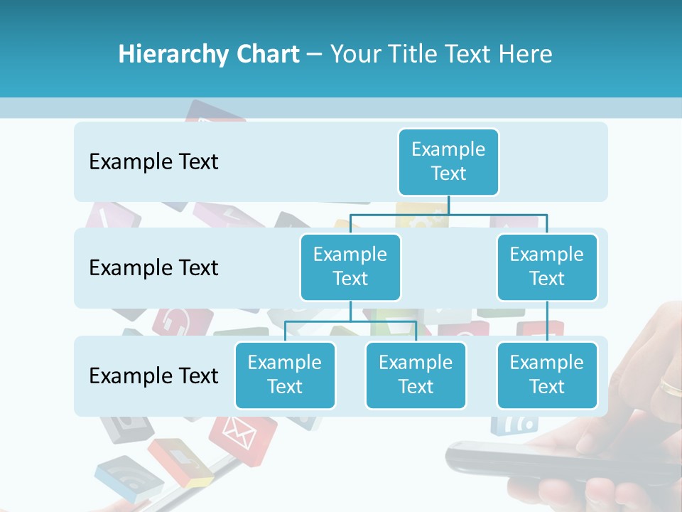 Communicate Pad Touchscreen PowerPoint Template