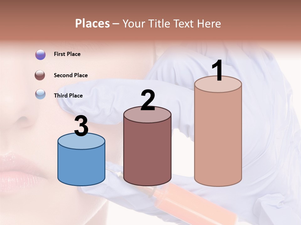 Botox Lips Aesthetic Wrinkle PowerPoint Template