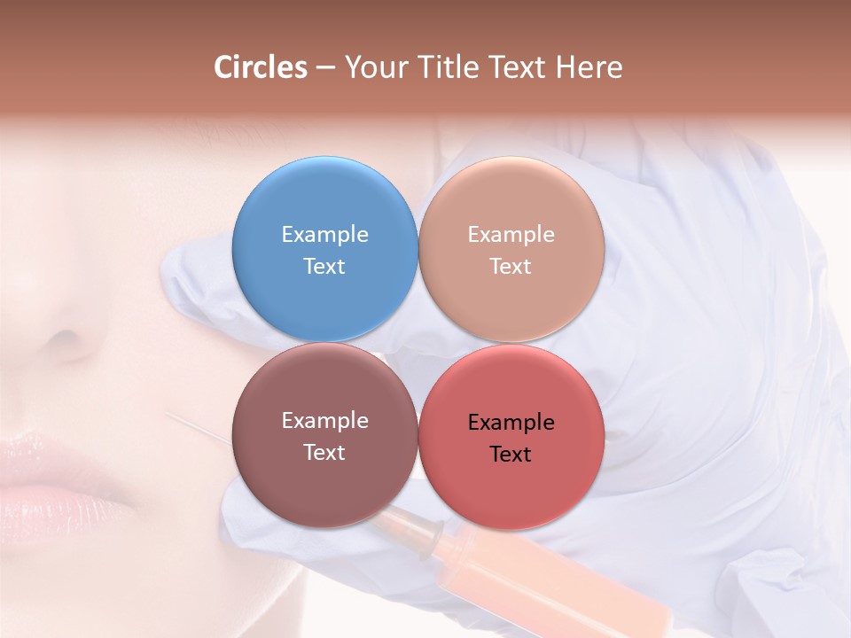 Botox Lips Aesthetic Wrinkle PowerPoint Template