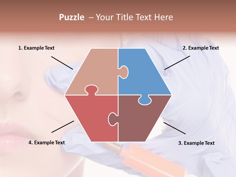 Botox Lips Aesthetic Wrinkle PowerPoint Template