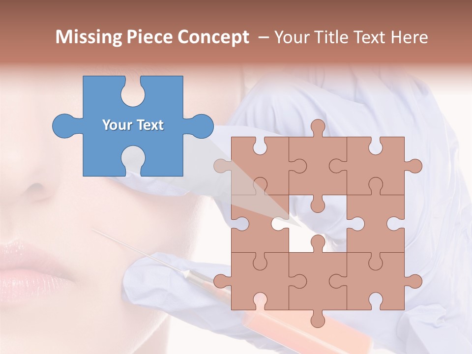 Botox Lips Aesthetic Wrinkle PowerPoint Template