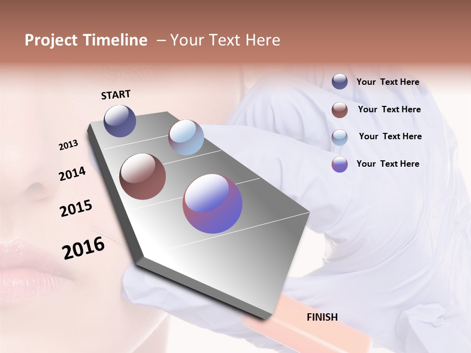 Botox Lips Aesthetic Wrinkle PowerPoint Template