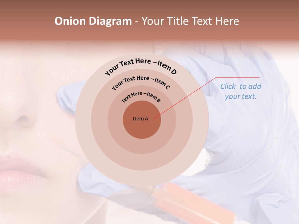 Botox Lips Aesthetic Wrinkle PowerPoint Template