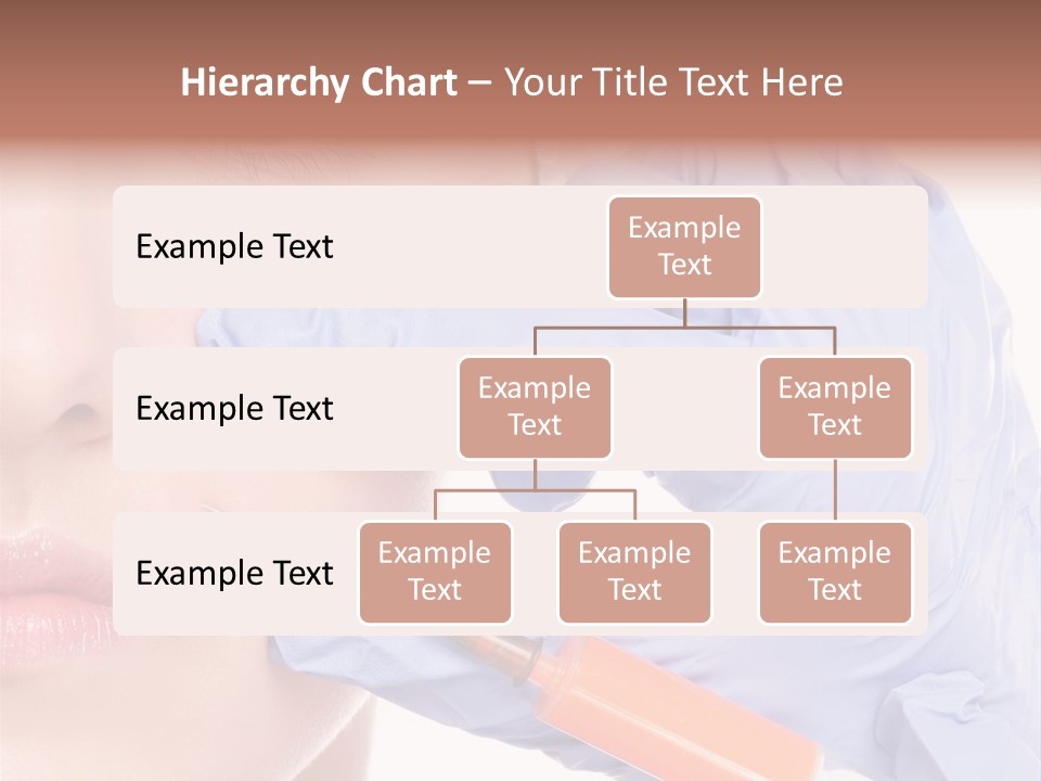 Botox Lips Aesthetic Wrinkle PowerPoint Template