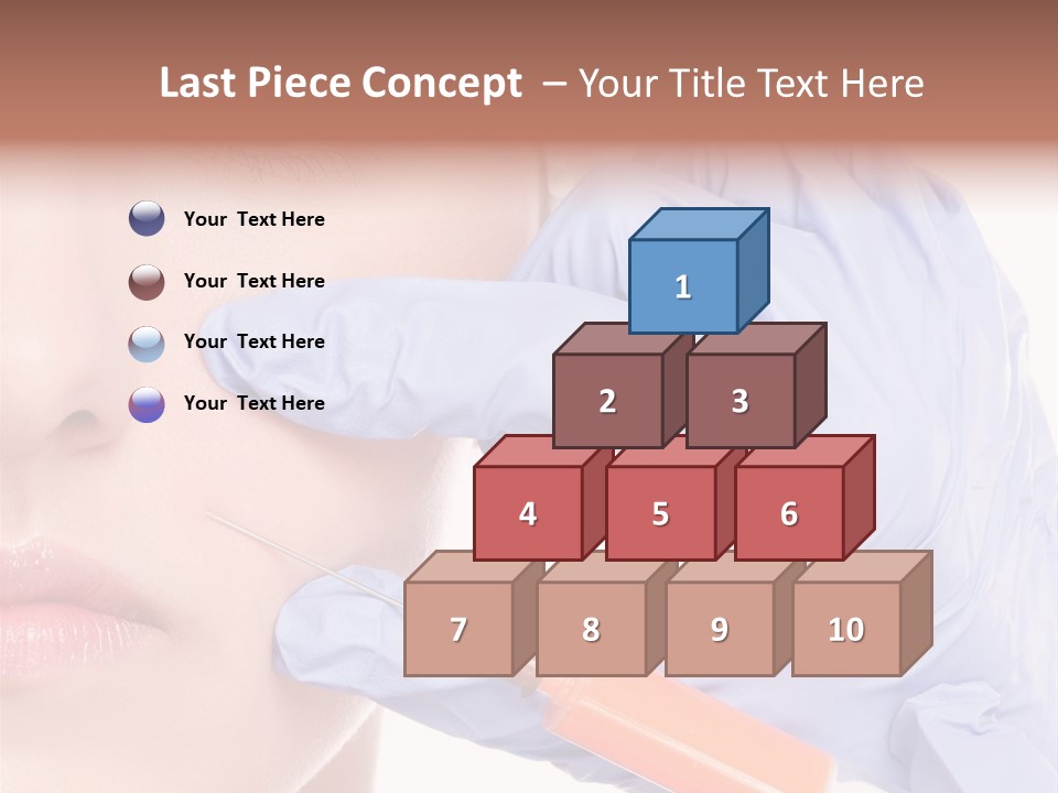 Botox Lips Aesthetic Wrinkle PowerPoint Template