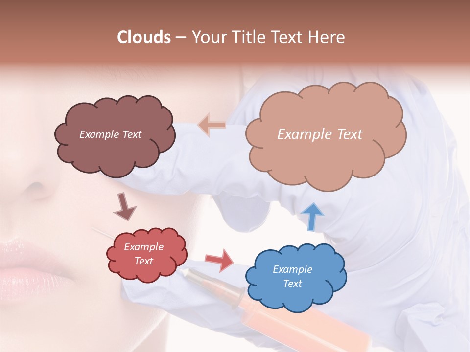 Botox Lips Aesthetic Wrinkle PowerPoint Template