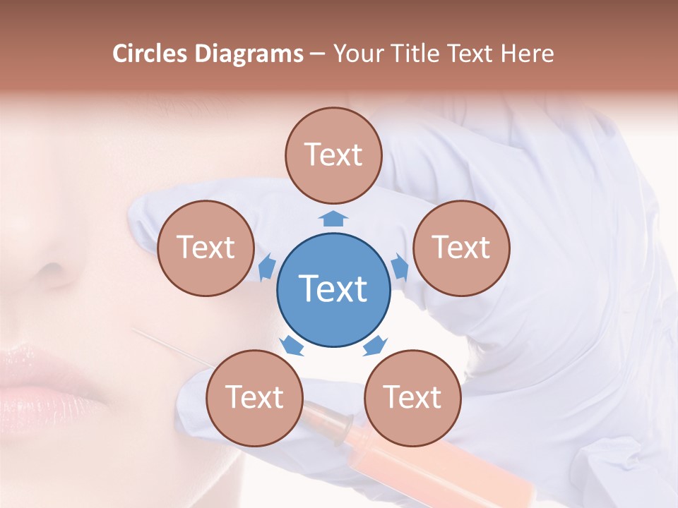 Botox Lips Aesthetic Wrinkle PowerPoint Template